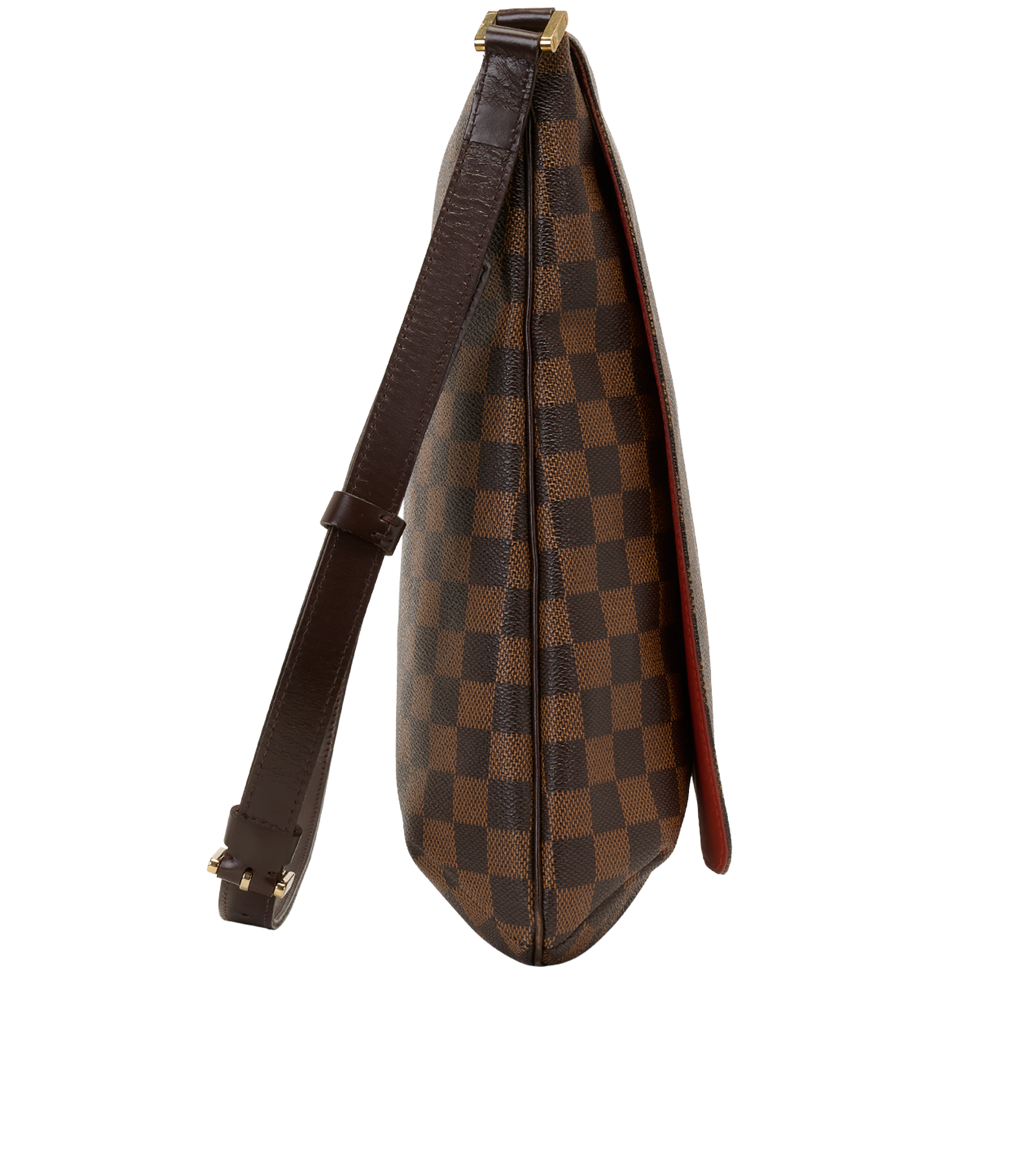 Large Musette, &pound;495, Handbags, Brown/Tan, Canvas, Side view